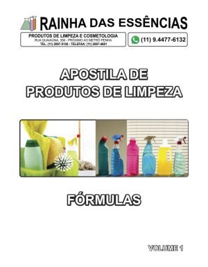 Apostila para Curso de Produtos de Limpeza