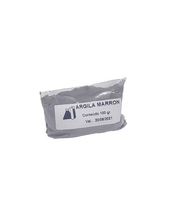 Argila Marrom 100gr