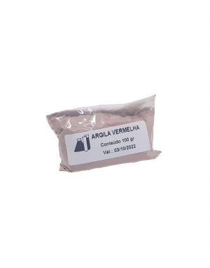 Argila Vermelha 100gr