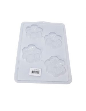 Forma de Plástico - Modes de Flores para biscuit