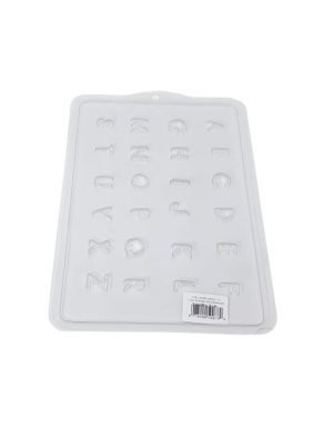 Forma de Plástico - Modes com Alfabeto para biscuit