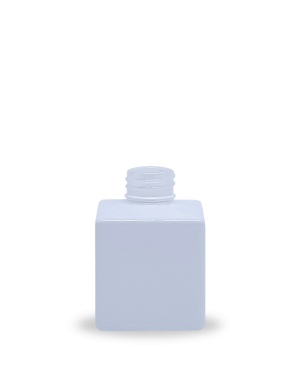 Vidro Cubo Branco - 100ml