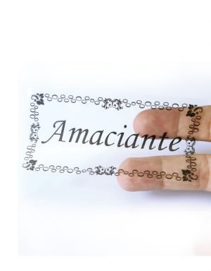 Etiqueta colante transparente - Amaciante