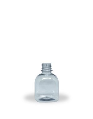 Frasco pet 220ml Cristal Quadrado