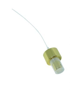 Válvula Spray Ouro com Capa Transparente 28