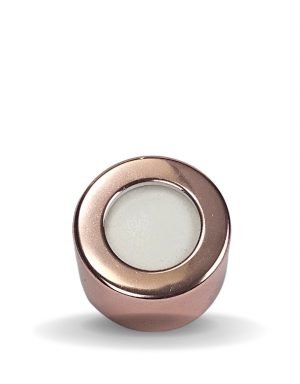 Tampa Metal Luxo Com Furo Rosca 28-410 - Rose Forte